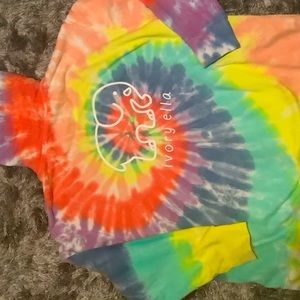 - Over sized ,Tye dye hoodie